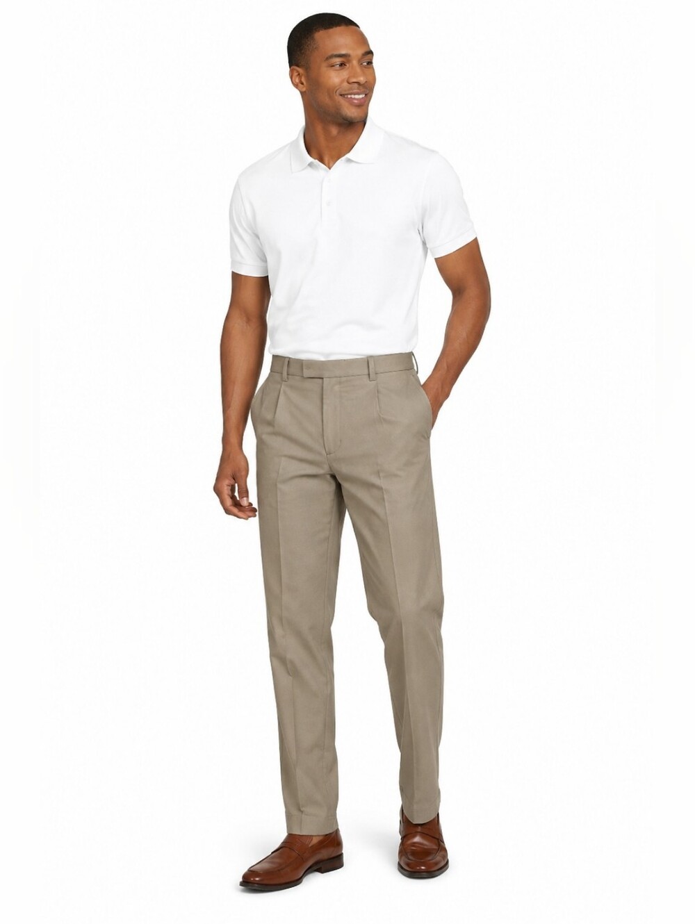 Haggar Men's Khaki Casual Dress Pants Size 38/30